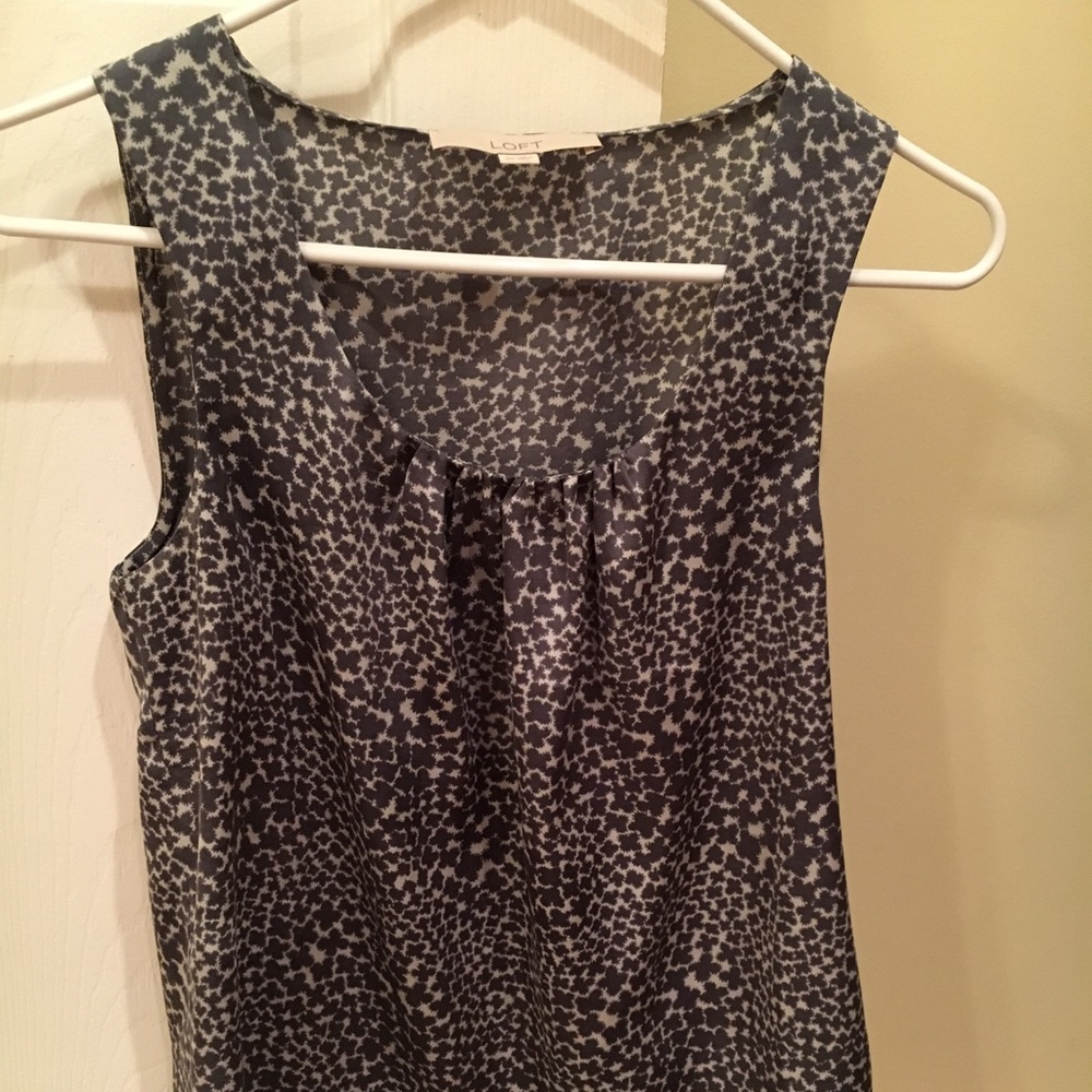 Loft sleeveless top